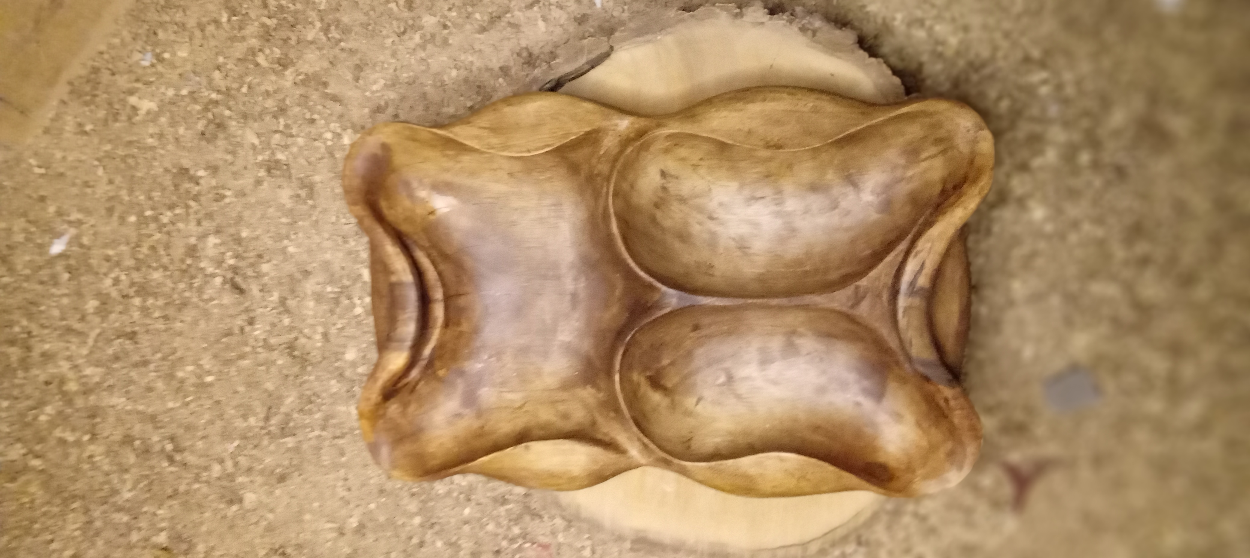 آجیل خوری چوب گردو